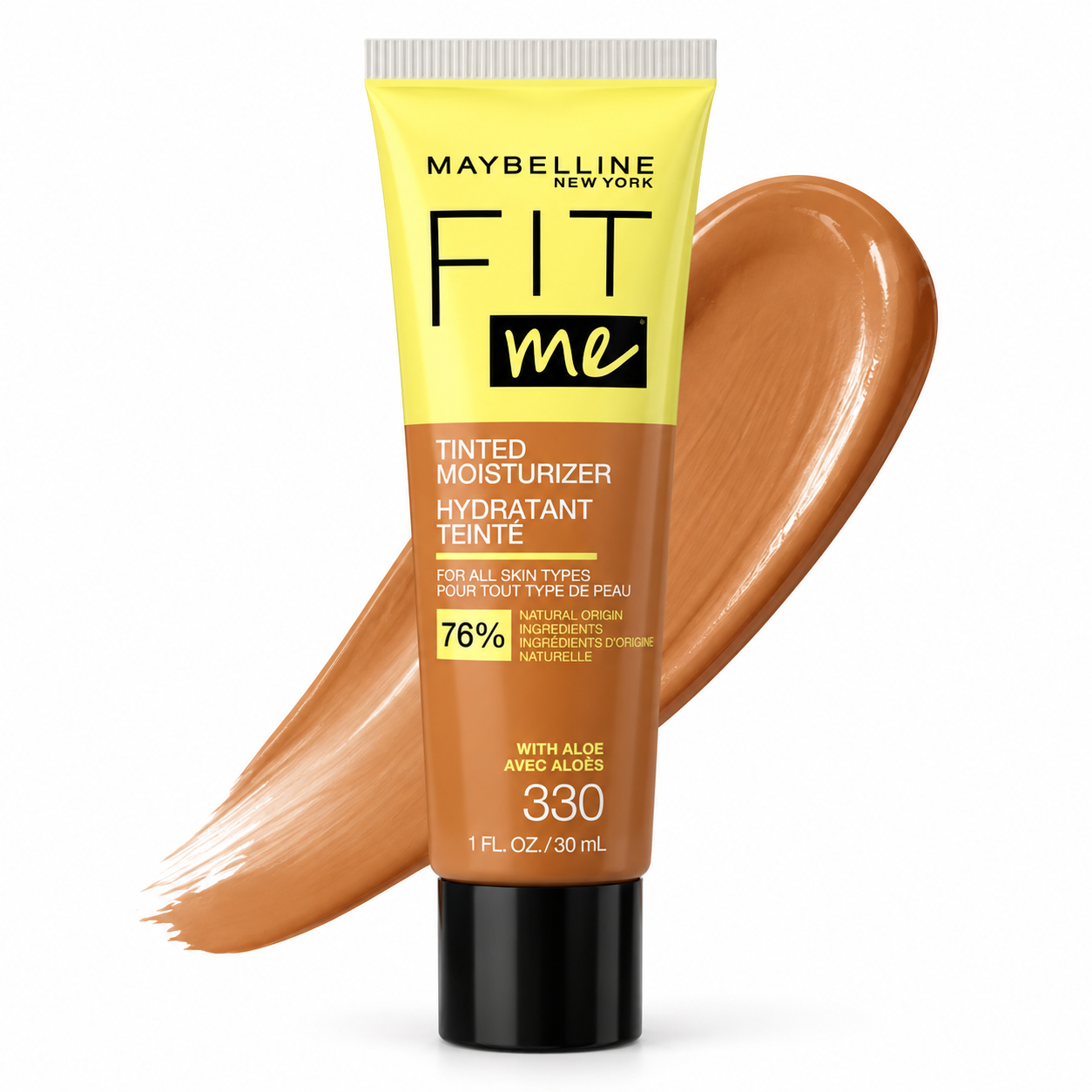 Maybelline Fit Me Hidratante con Color 330