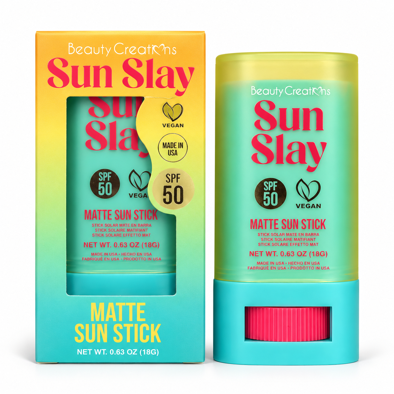 Protector Solar - Sun Slay Matte Sun Stick SPF 50