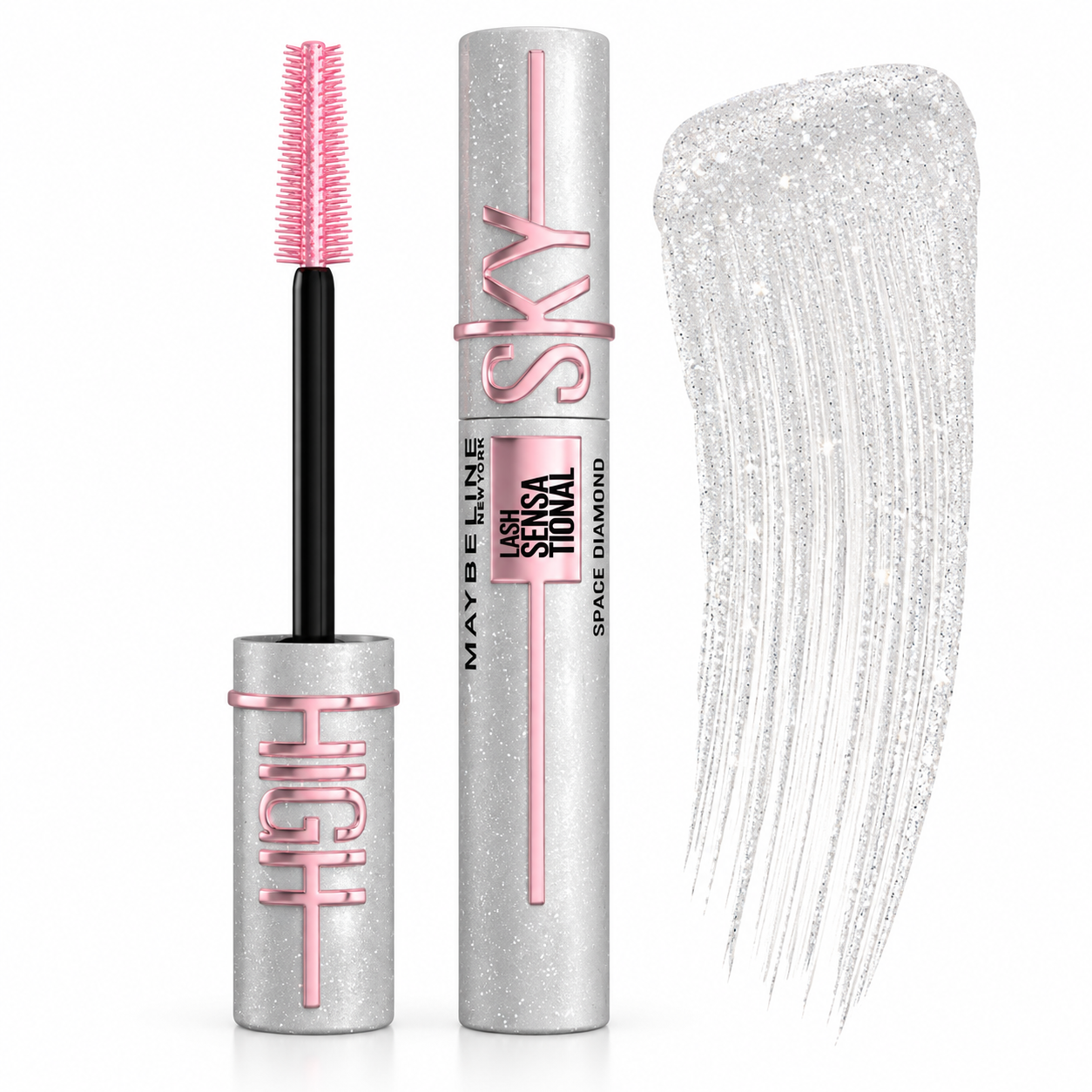 Maybelline Lash Sensational Sky High Space Diamond Glitter Mascara - Z706