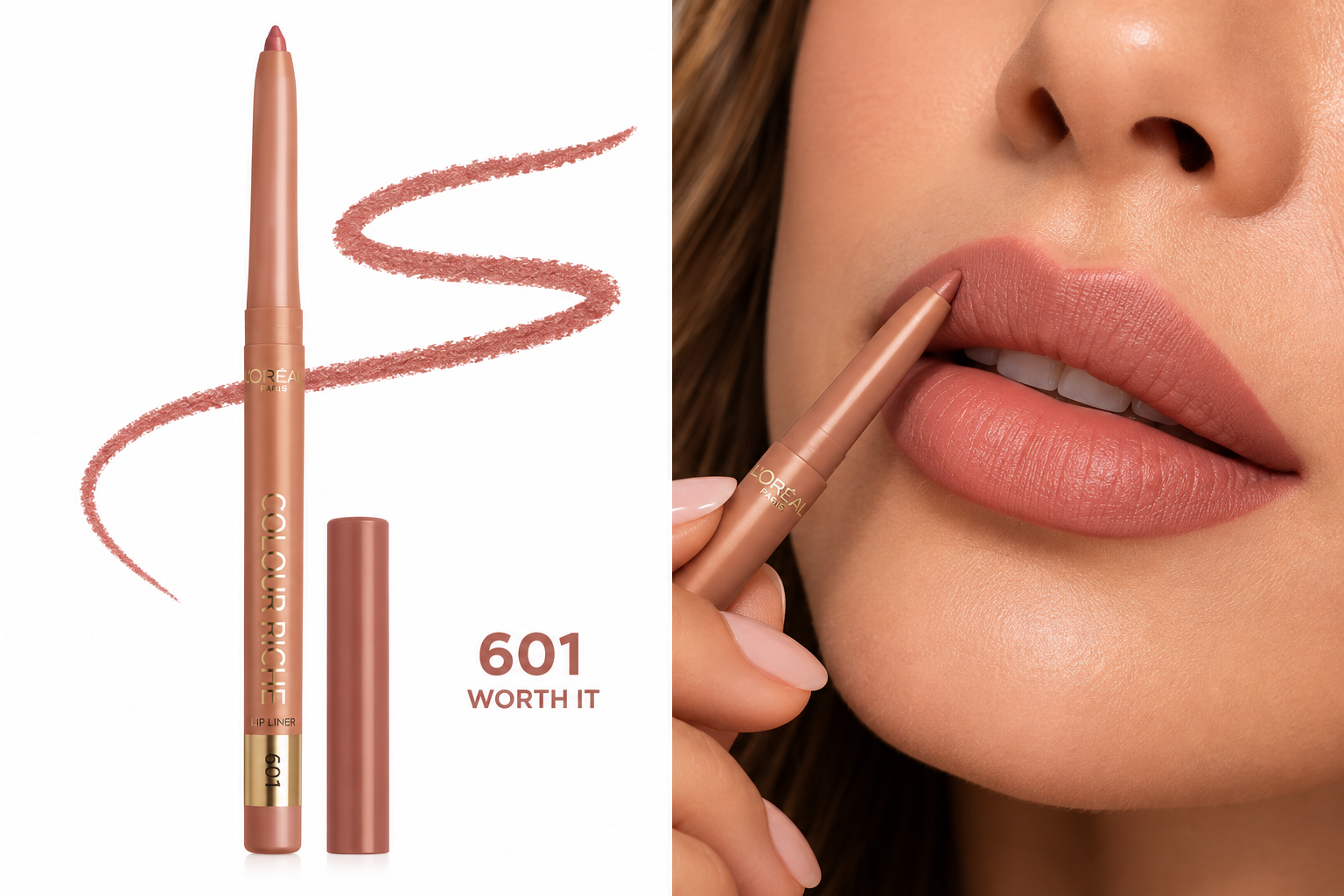 Delineador de Labios 601 Worth It - Colour Riche