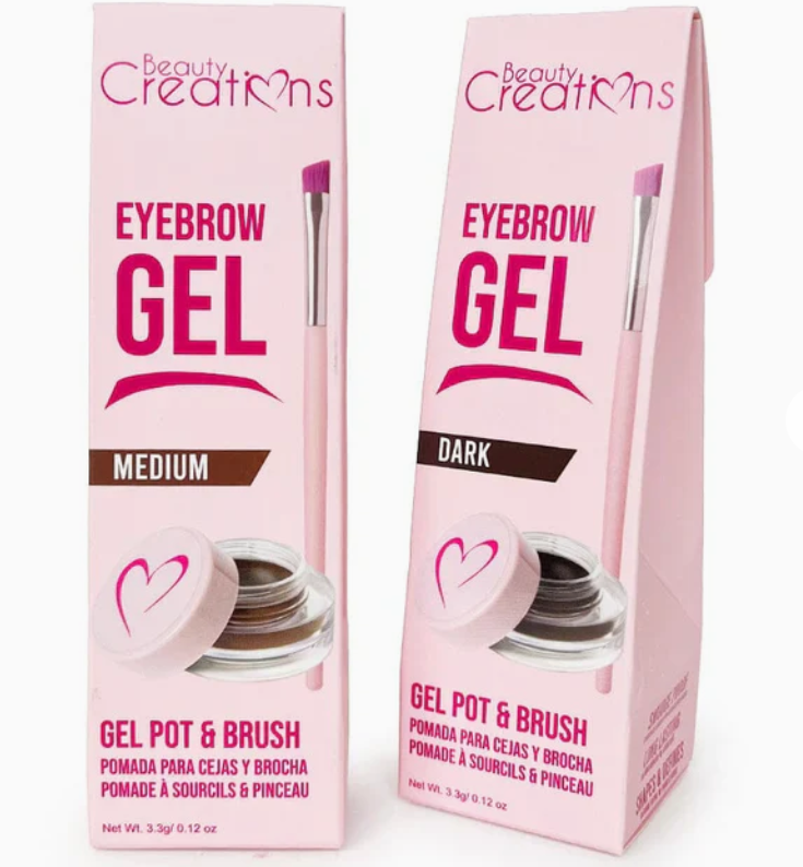 Gel para cejas con brocha - Dark