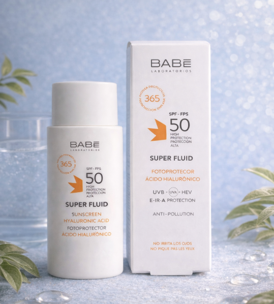 BABE - Protector Solar Super Fluid Ácido Hialurónico SPF 50