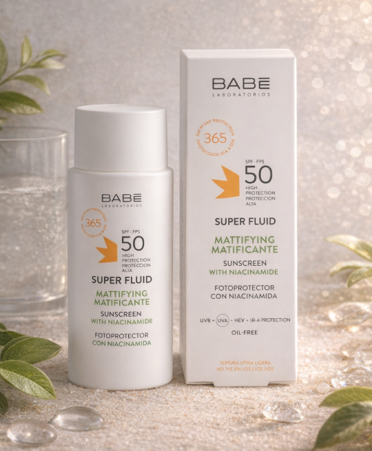 BABE - Protector Solar Super Fluid Matificante SPF 50