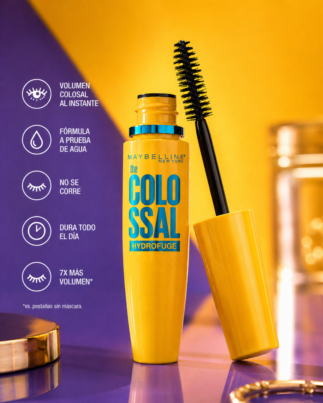 Maybelline The Colossal Máscara Hydrofuge